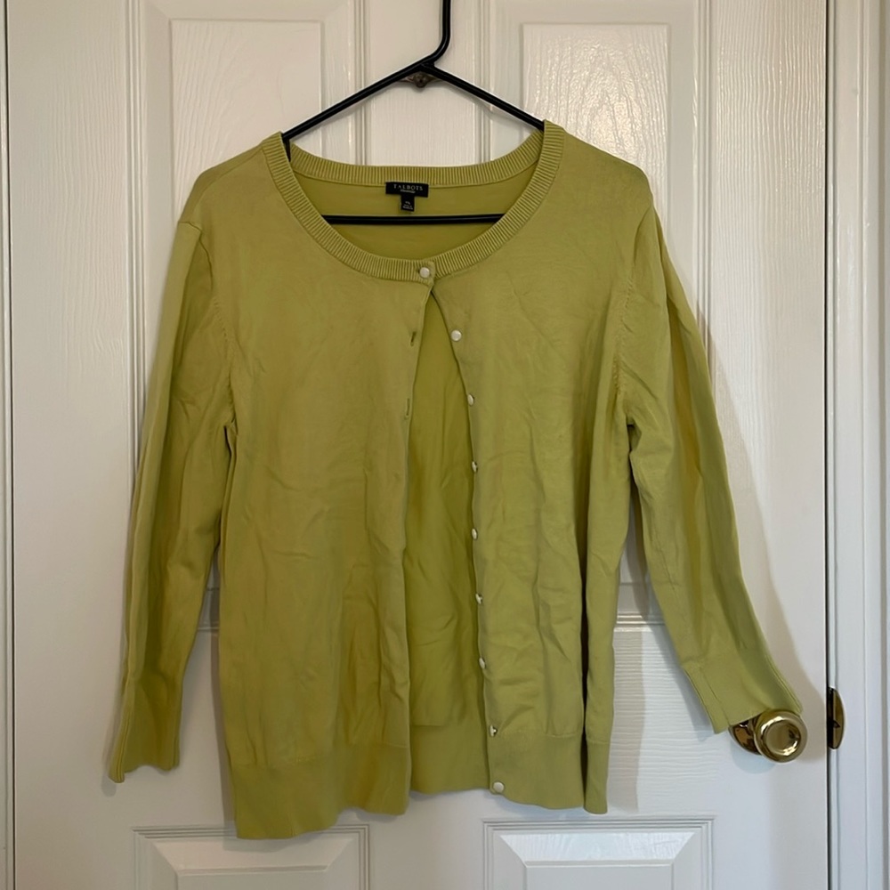 Talbots long sleeve cardigan